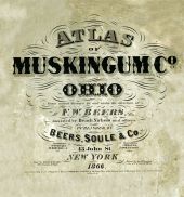 Muskingum County 1866 